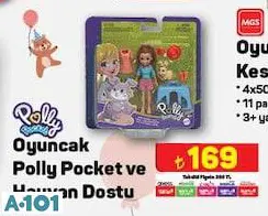 POLLY POCKET OYUNCAK VE HAYVAN DOSTU